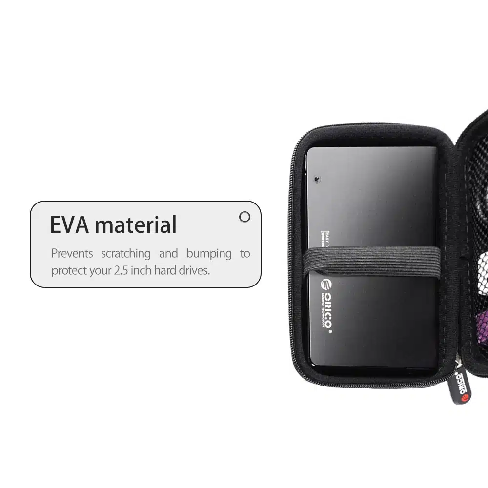 ORICO NylonMultifunction Hard Carrying Case For Cards Earphone Storage Bag Protective Cover 12
