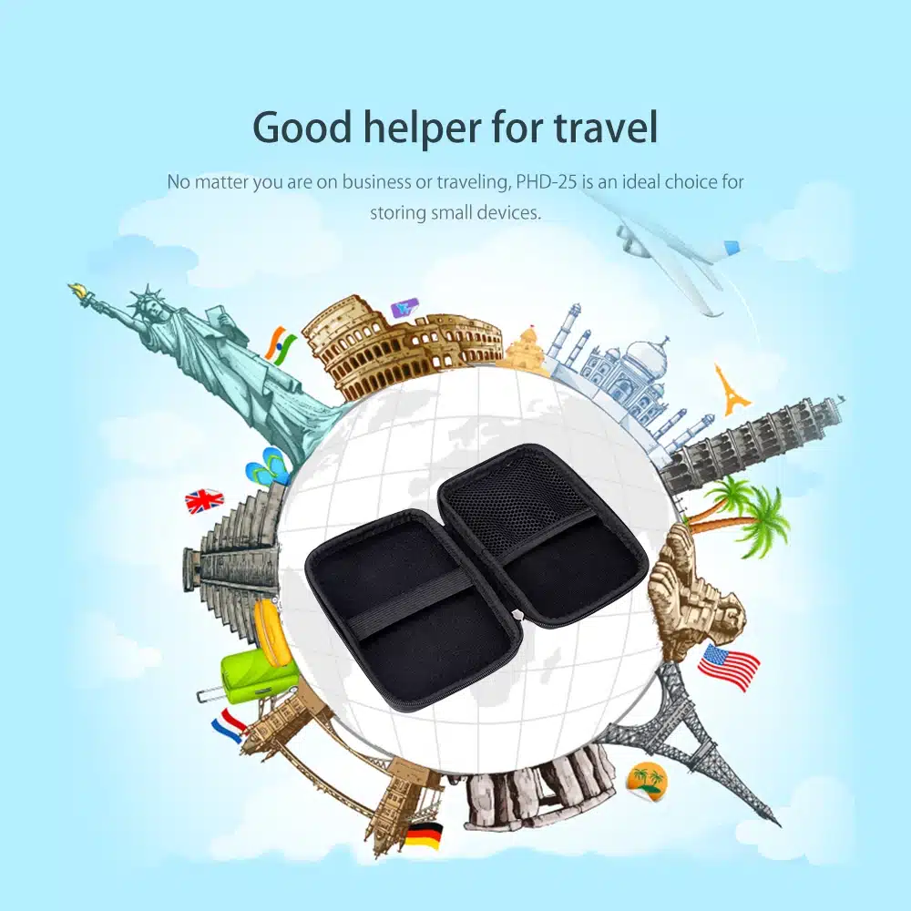 ORICO NylonMultifunction Hard Carrying Case For Cards Earphone Storage Bag Protective Cover 19
