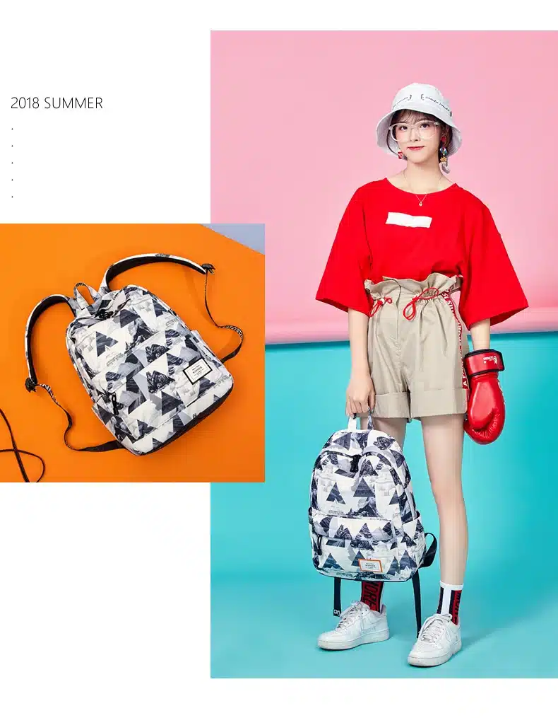 Tourya Casual Women Backpack School Backpacks Bags Bookbag for Teenagers Girls Laptop Backbag Travel Daypack Mochila Feminina 7
