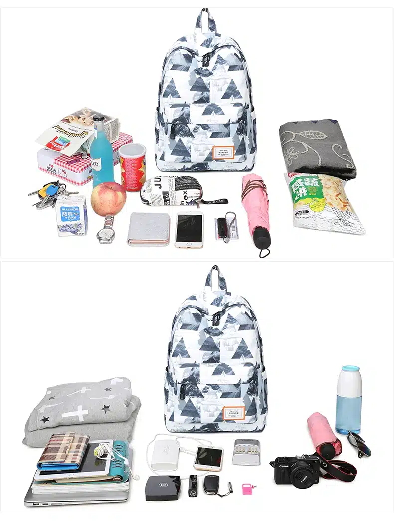 Tourya Casual Women Backpack School Backpacks Bags Bookbag for Teenagers Girls Laptop Backbag Travel Daypack Mochila Feminina 20