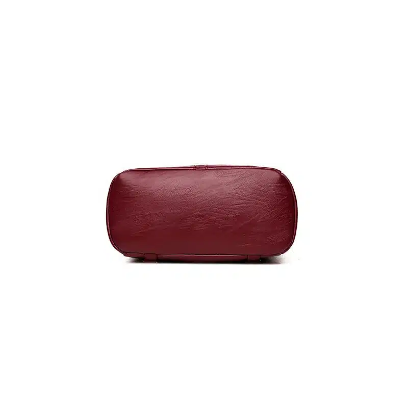 Women Multifunction Backpack Leather Tassel Shoulder Bag Large Capacity Backbag Female Zipper School Bag Girl Travel Bag Mochila 19