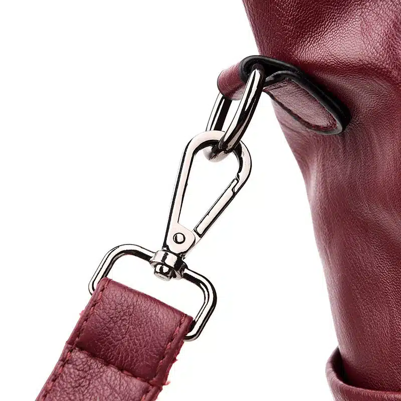 Women Multifunction Backpack Leather Tassel Shoulder Bag Large Capacity Backbag Female Zipper School Bag Girl Travel Bag Mochila 23