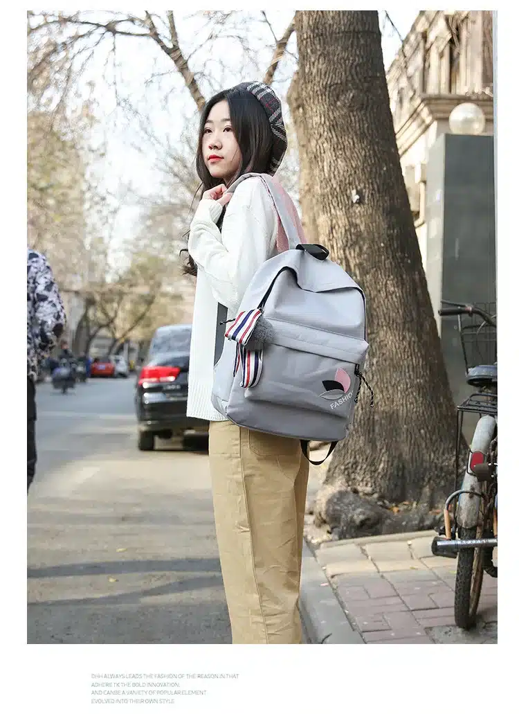 2018 New Women Canvas Backpacks High Quality School Bags for Teenage Girls Fashion Colleage Students Backbag Women Rucksacks 11