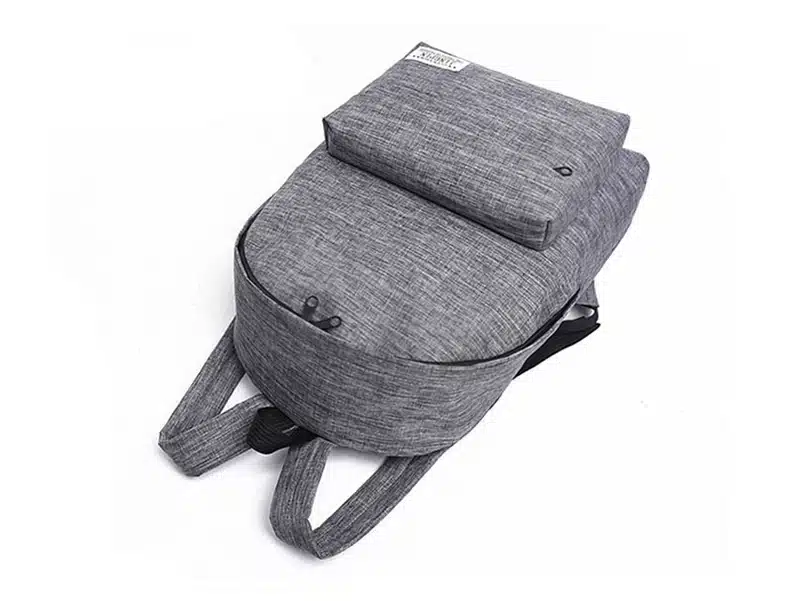 DIDA BEAR Brand Canvas Men Women Backpacks Large School Bags For Teenager Boy Girls Travel Laptop Backbag Mochila Rucksack Grey 23