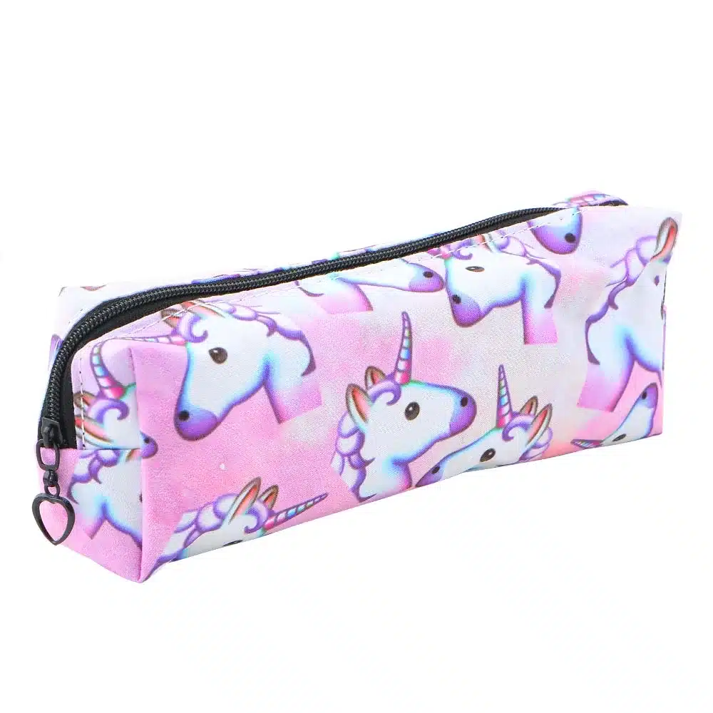 Unicorn Pencil Case Canvas School Supplies Stationery Gift Students Cute Pencil Box Pencil Bag Stationery Office School Supplies 20