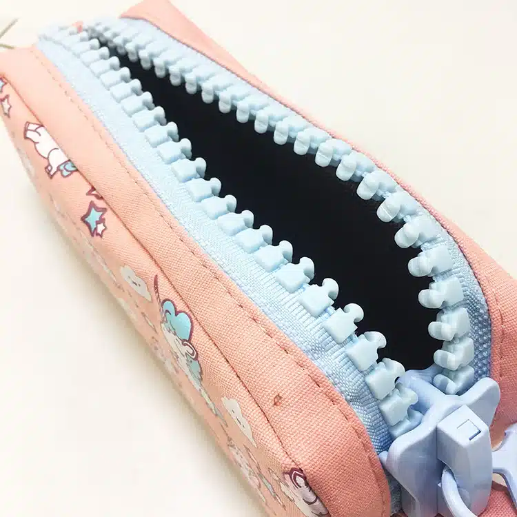 1 Pcs Kawaii Pencil Case Unicorn Canvas Big Zipper Estuches School Pencil Box Pencilcase Pencil Bag School Supplies Stationery 7