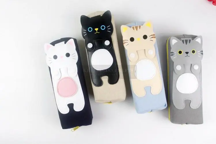 Pencil Case Kawaii Cats Pencilcase Stationery School Supplies Pencils Storage Bts Pencil Cases School Supply 21