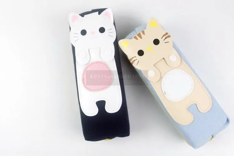 Pencil Case Kawaii Cats Pencilcase Stationery School Supplies Pencils Storage Bts Pencil Cases School Supply 23