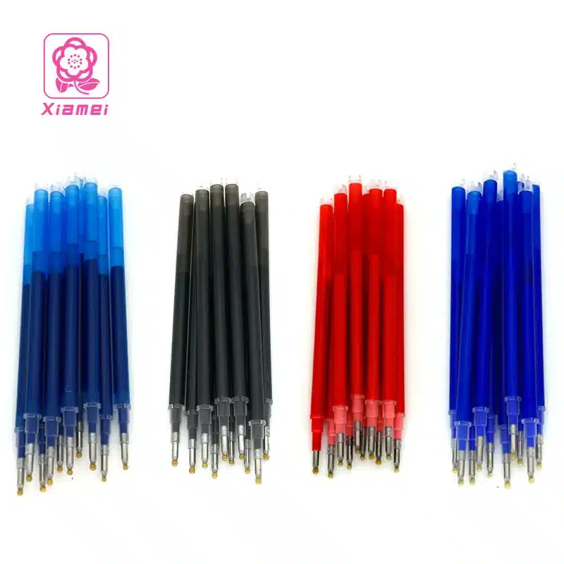 Xiamei 0.5mm Erasable Pen Friction Erasable Gel Ink Pen Student Stationery Black Gel Pens Office School Supplies 8 Colors Choice 19