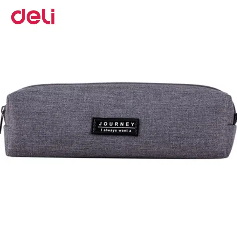 Deli School supplies Stationery Kawaii Pencil case for girl Kids Gift Canvas Pen Bags Cute School pencil case school Pencil Bag 17