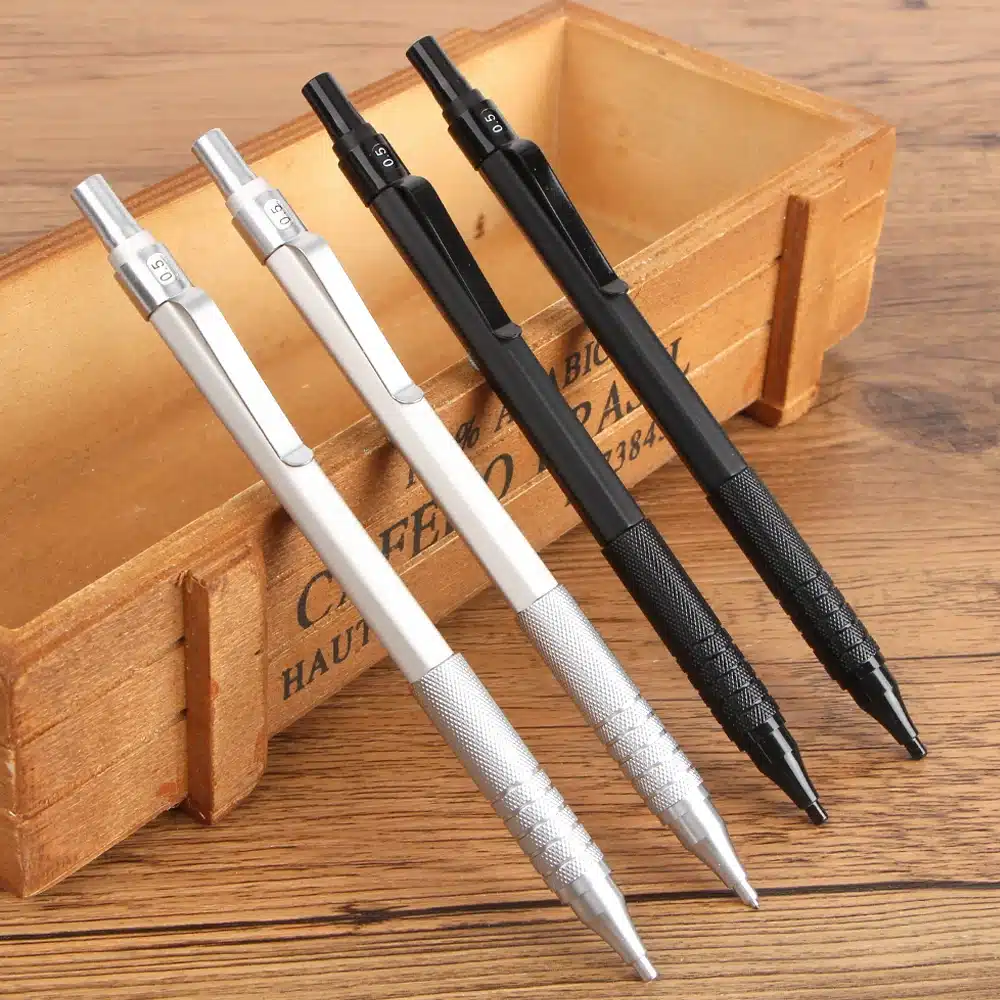 1pcs/lot Cute Mechanical Pencil Lapiz 0.5mm Mechanical Pencils Metal Shell Office & School Stationery Writing Supplies 19