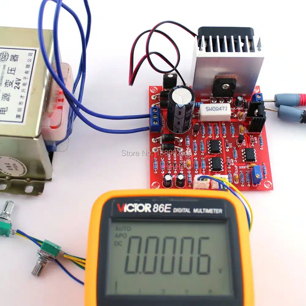 2018 NEW Red 0-30V 2mA-3A Continuously Adjustable DC Regulated Power Supply DIY Kit for school education lab E#TN 14