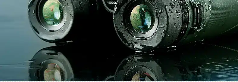 USCAMEL Military HD 10x42 Binoculars Professional Hunting Telescope Zoom High Quality Vision No Infrared Eyepiece Army Green 48