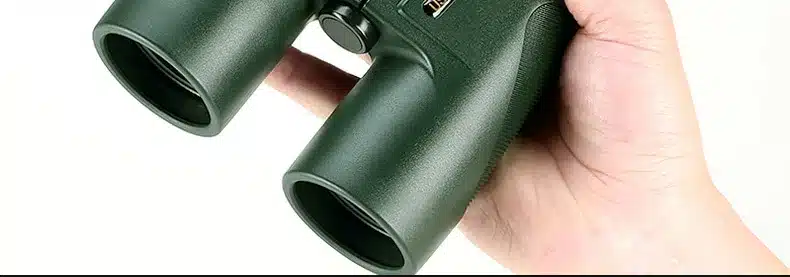USCAMEL Military HD 10x42 Binoculars Professional Hunting Telescope Zoom High Quality Vision No Infrared Eyepiece Army Green 56