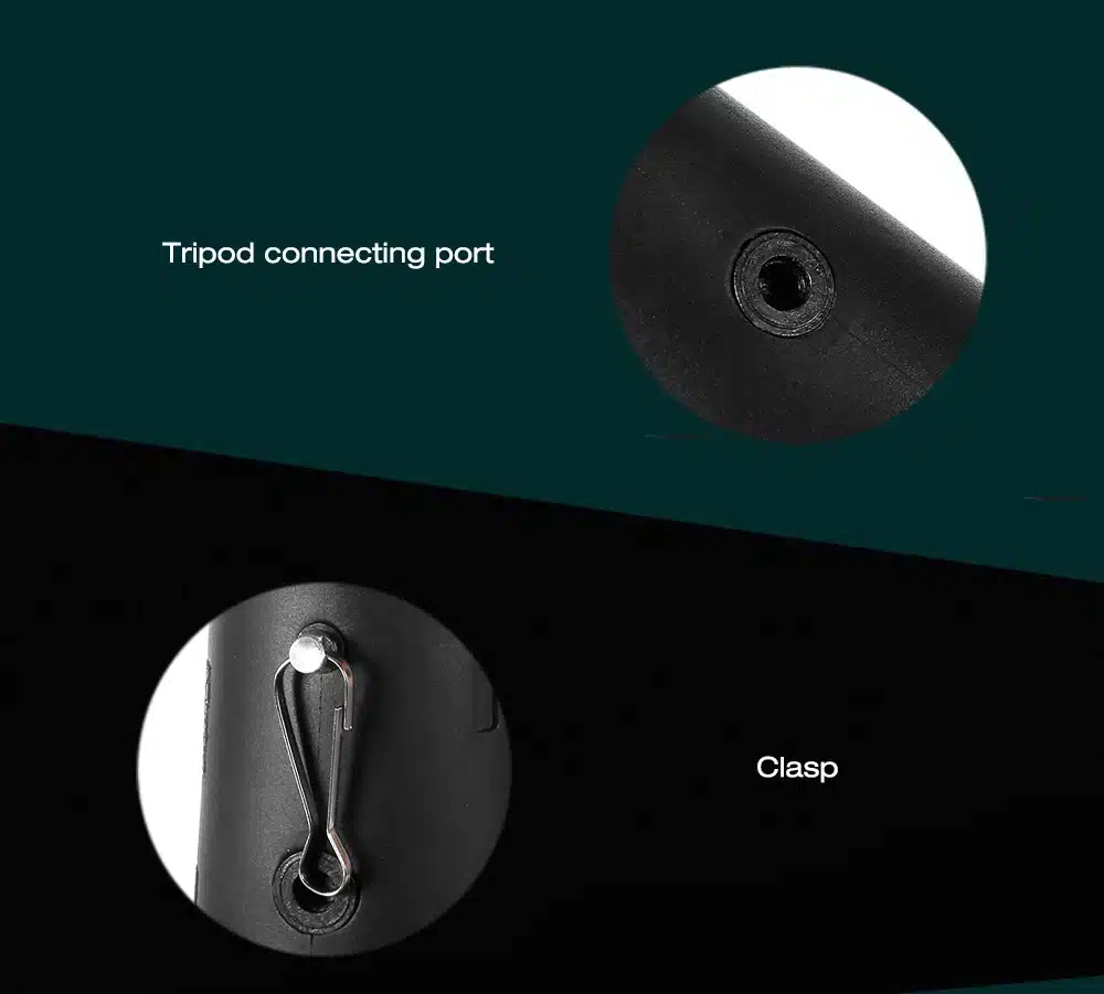 40X60 BAK4 Monocular Telescope HD Mini Monocular Outdoor Hunting Camping Scopes With Compass Phone Clip Tripod 9