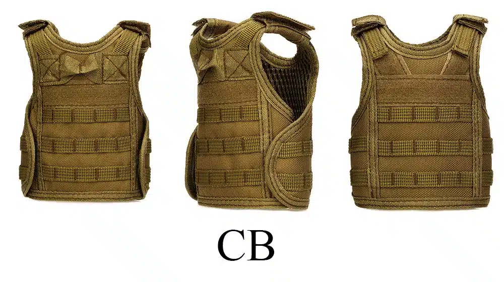 SINAIRSOFT Tactical Premium Beer Military Molle Mini Miniature Hunting Vests Beverage Cooler adjustable shoulder straps LY2074 13