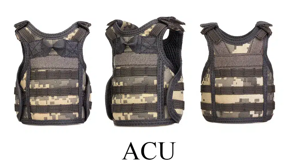 SINAIRSOFT Tactical Premium Beer Military Molle Mini Miniature Hunting Vests Beverage Cooler adjustable shoulder straps LY2074 17
