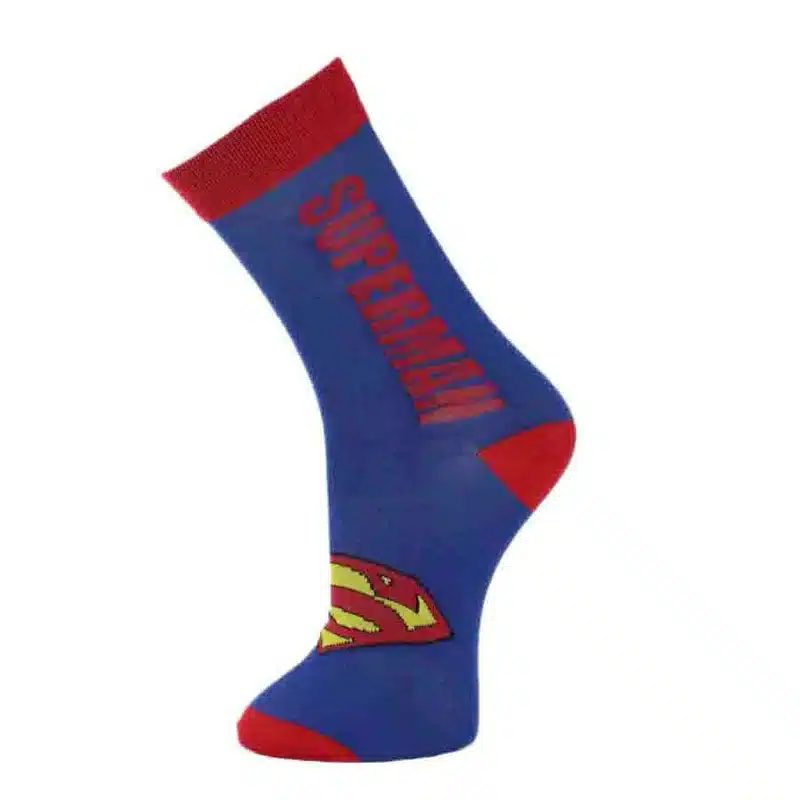 Men Flash cartoon cotton crew socks captain superhero batman elite deadpool socks personality men elastic skate knee socks 6