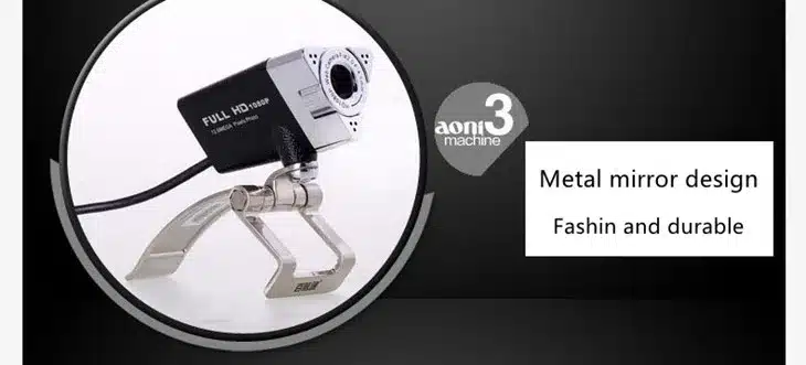 AONI Webcam 1920*1080 HD Computer Web Cam For Laptop Desktop Smart TV USB Plug and Play Low-light Gain 1080P Web Camera With MIC 10