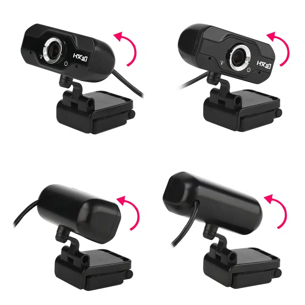 HXSJ S50 USB Web Camera 720P HD 1MP Computer Camera Webcams Built-in Sound-absorbing Microphone 1280 * 720 Dynamic Resolution 8