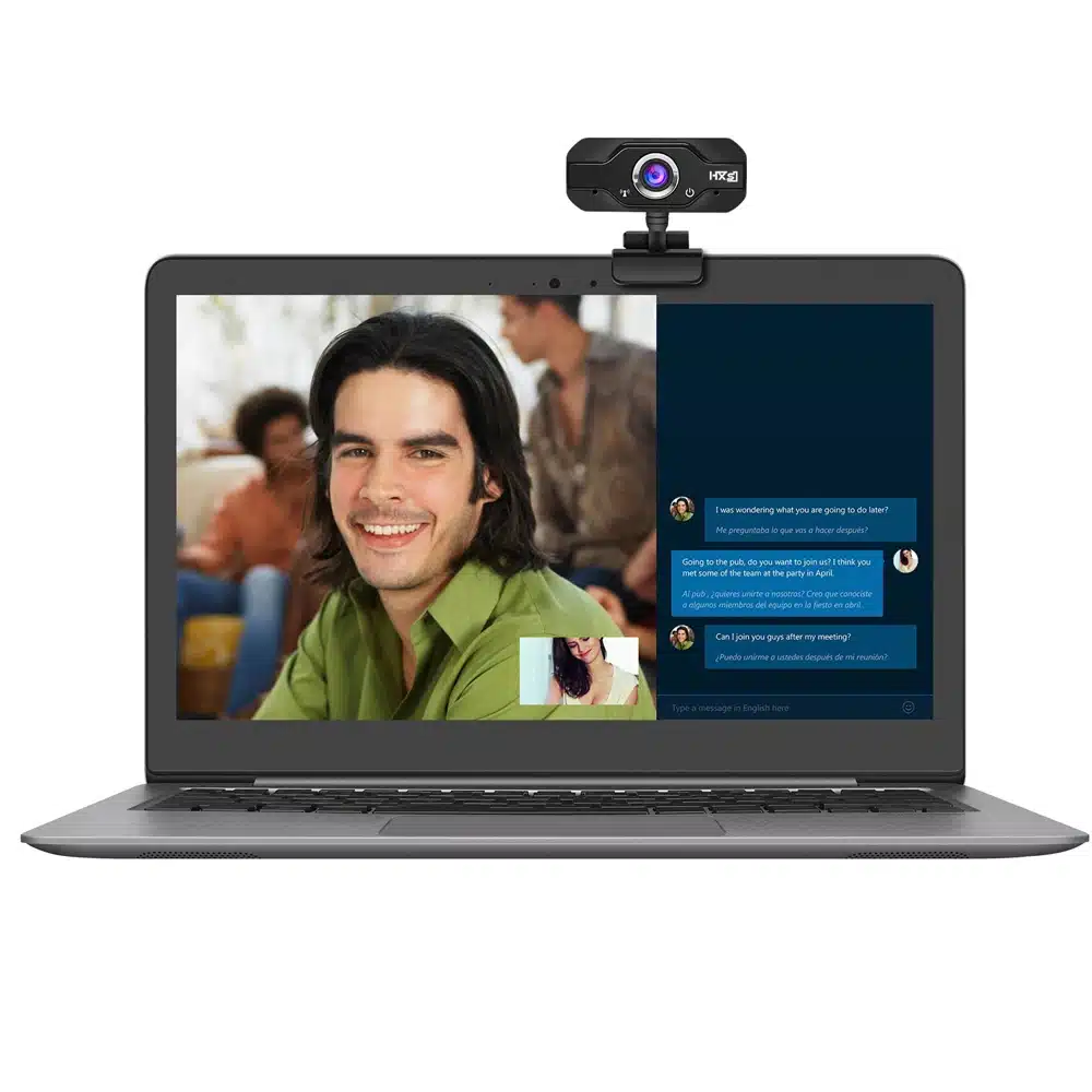 HXSJ S50 USB Web Camera 720P HD 1MP Computer Camera Webcams Built-in Sound-absorbing Microphone 1280 * 720 Dynamic Resolution 11