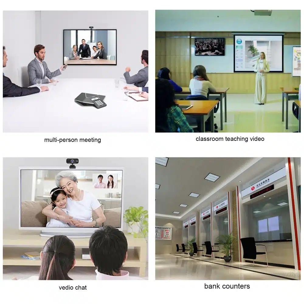 HXSJ S50 USB Web Camera 720P HD 1MP Computer Camera Webcams Built-in Sound-absorbing Microphone 1280 * 720 Dynamic Resolution 13