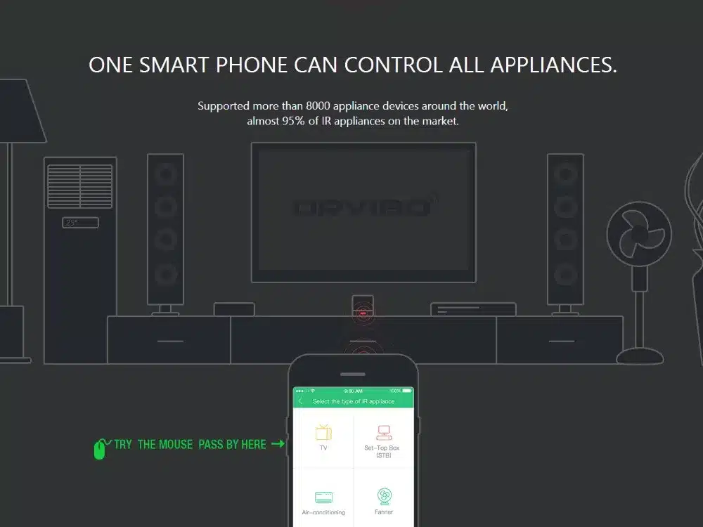 Alexa & Google Home Voice control Orvibo MagicCube XiaoFang WiFi IR Remote control Smart Home Automation by iOS Android 13
