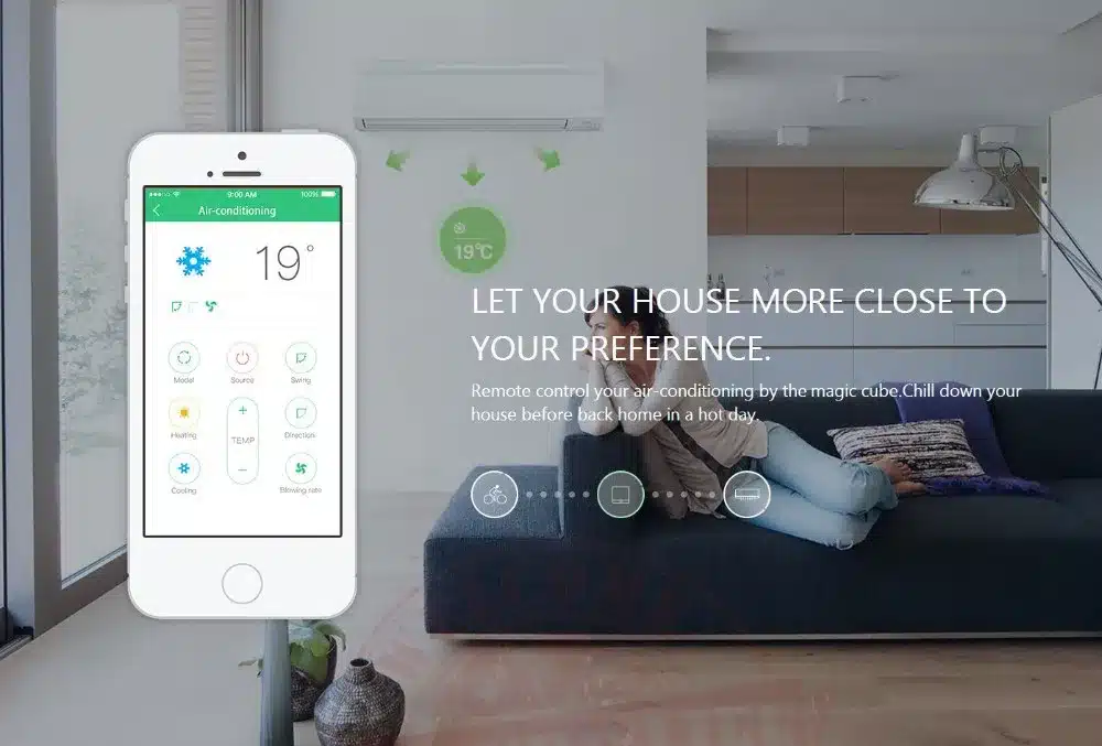 Alexa & Google Home Voice control Orvibo MagicCube XiaoFang WiFi IR Remote control Smart Home Automation by iOS Android 16