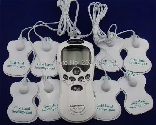 TENS Body Healthy care Digital meridian therapy massager machine Slim Slimming Muscle Relax Fat Burner pain new 2*4 pads massage 2