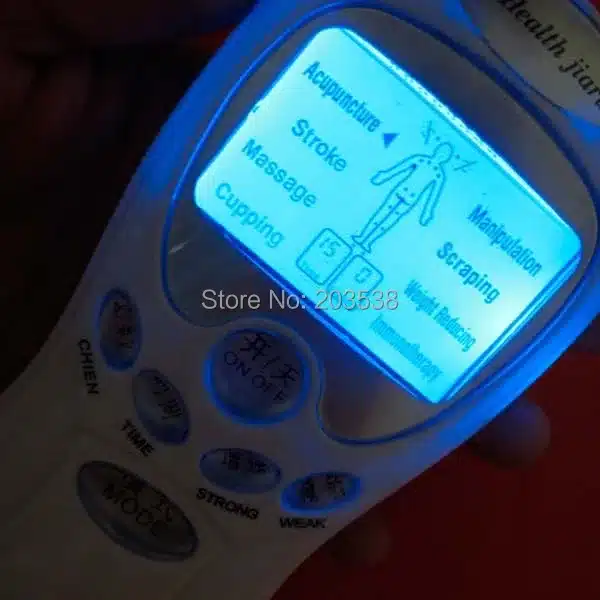 TENS Body Healthy care Digital meridian therapy massager machine Slim Slimming Muscle Relax Fat Burner pain new 2*4 pads massage 12