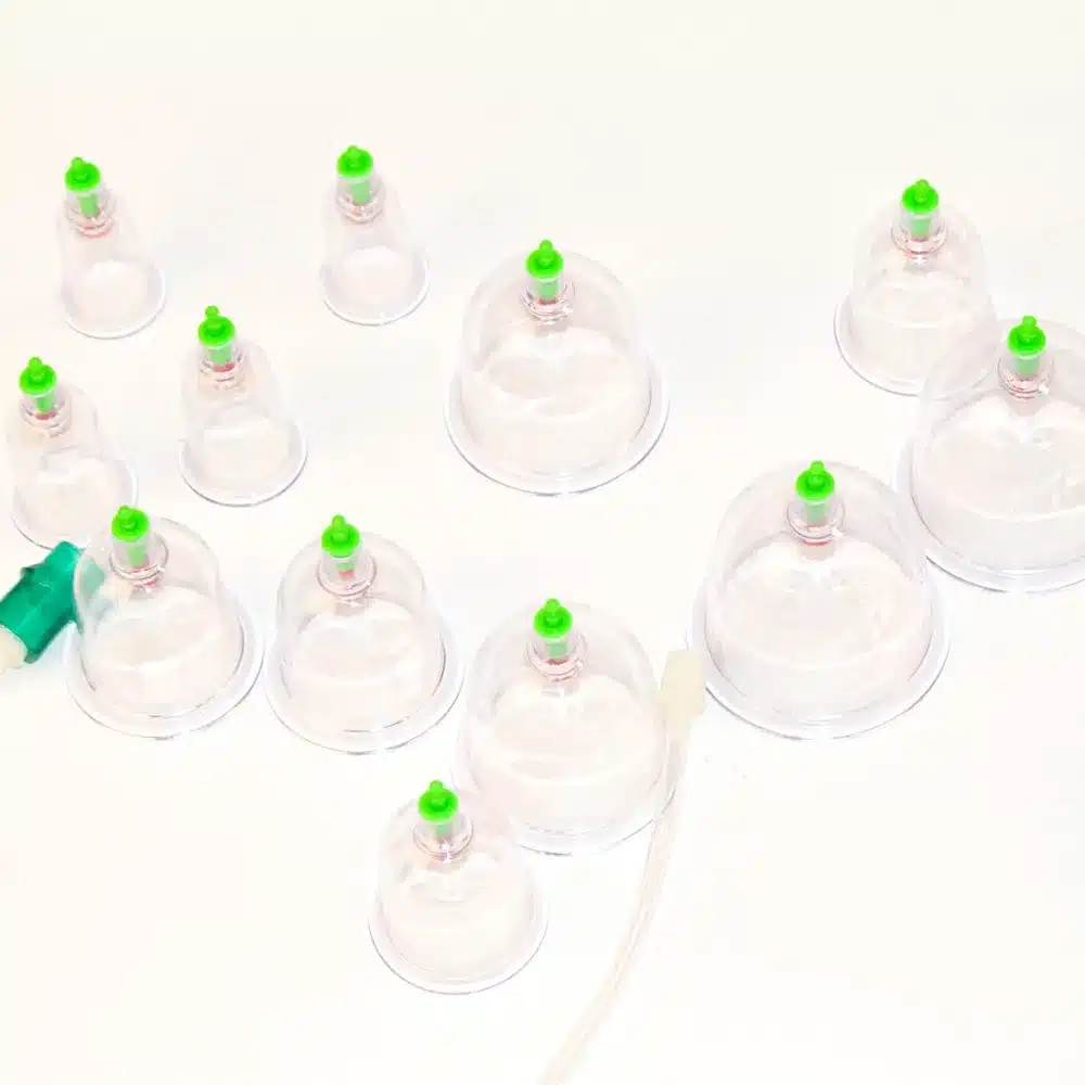 12 pcs/ Set Body Cupping Set Chinese Health Care Medical Vacuum Cupping Set Massage Therapy Kit Relaxation Healthy Massage Set 9
