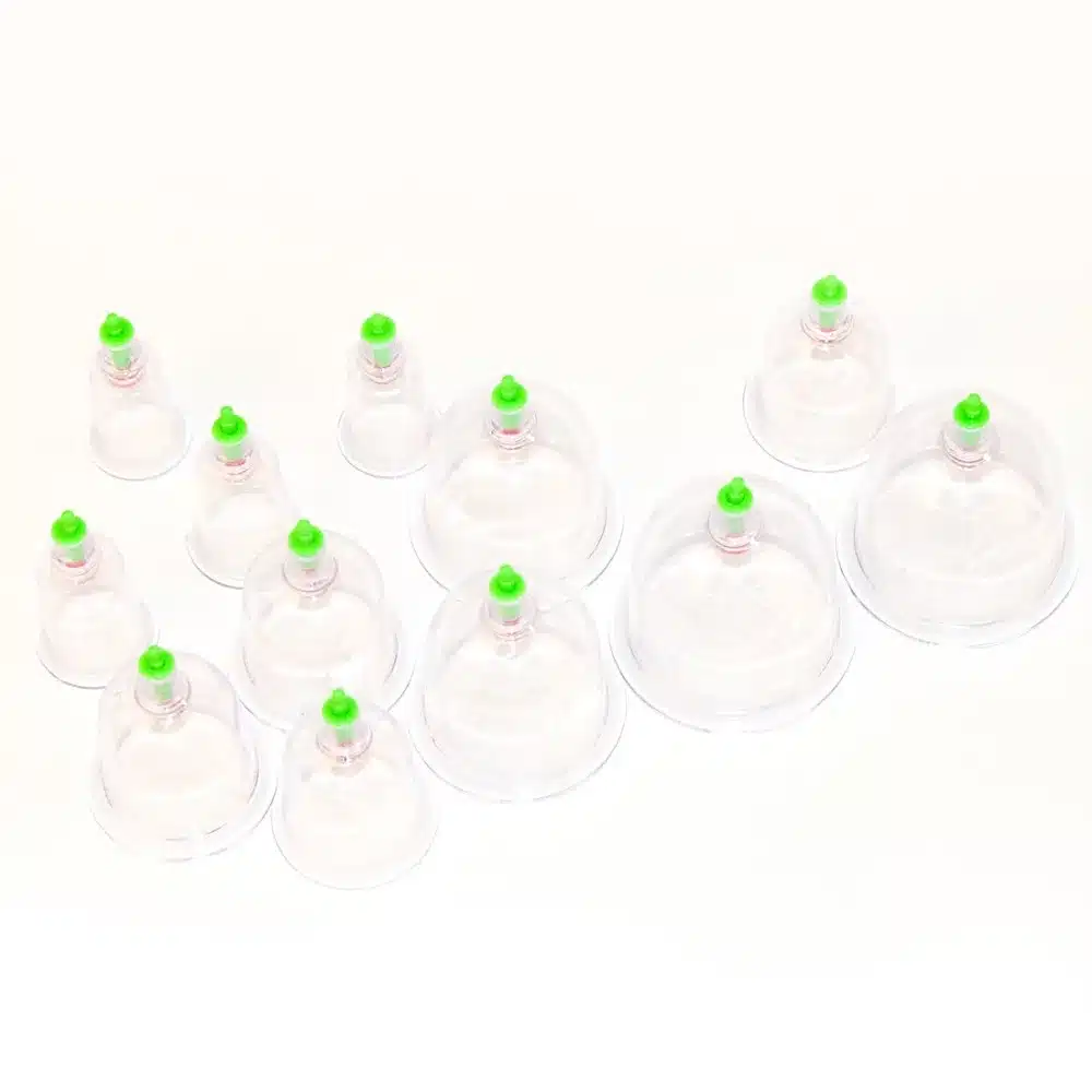 12 pcs/ Set Body Cupping Set Chinese Health Care Medical Vacuum Cupping Set Massage Therapy Kit Relaxation Healthy Massage Set 10