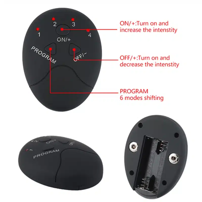 New EMS Abdominal Muscle Exerciser Trainer Smart ABS Stimulator Fitness Gym ABS Stickers Pad Body Loss Slimming Massager Unisex 7