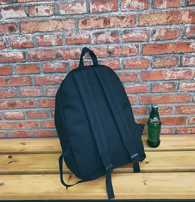 MSMO Finger Heart Backpack Cute Women Men Canvas Rose Embroidery Backpacks for Teenagers Women's Travel Bags Rucksack School Bag 35