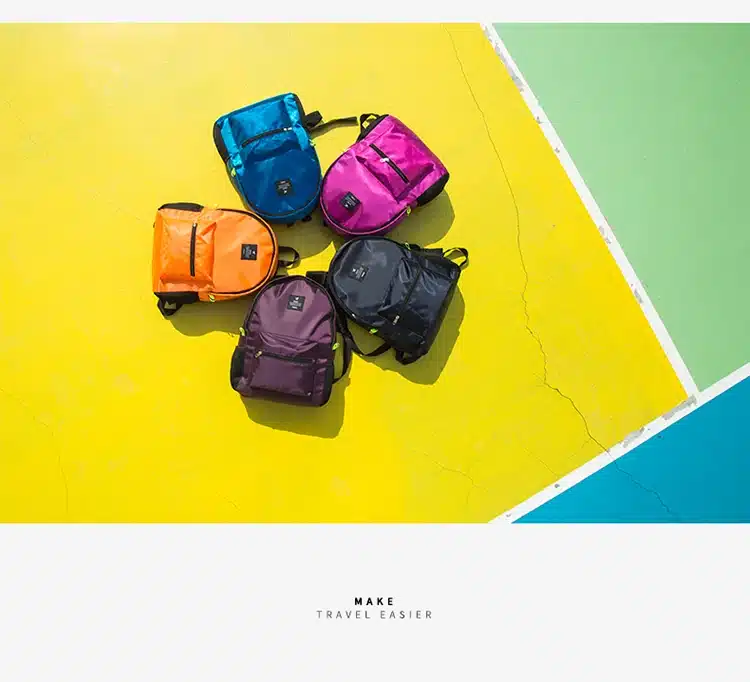 Women Nylon waterproof Backpacks journey Rucksacks Portable Hand Backpack For teenagers Girls Ladies School Travel Shoulder Bag 9