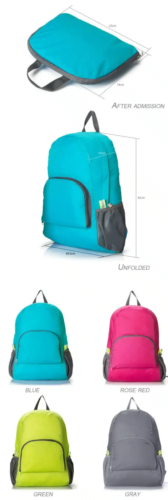 IUX Brand Design Backpack for Men Travel Polyester Bags Waterproof Shoulder Bags Computer Packsack backpack male Wholesale 8