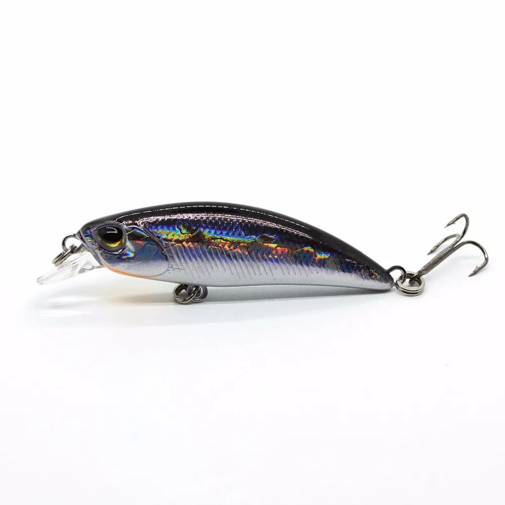 AOCLU wobblers Jerkbait 8 Colors 5cm 4.0g Hard Bait Small Minnow Crank Fishing lures Bass Fresh Salt water tackle sinking lure 16