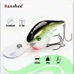 1PCS Fishing Wobbler 10g/8cm Suspend Minnow Pike Bass Fishing Lures With 6# Owner Hook peche isca artificial 4