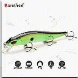 1PCS Fishing Wobbler 10g/8cm Suspend Minnow Pike Bass Fishing Lures With 6# Owner Hook peche isca artificial 10