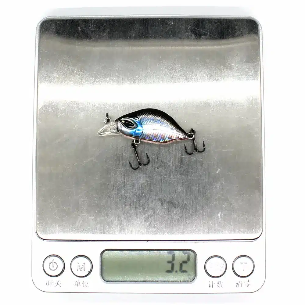 AOCLU wobblers 6 Colors 4.5cm 3.0g Sinking Hard Bait VIB Minnow Crank Fishing lures Bass 14# VMC hooks tackle free shipping 8