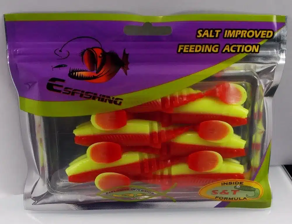 Esfishing 2018 New Fishing Lure Soft Bait Cannibal 6pcs 10cm 9g Carp Fishing Fish Shad Isca Artifical Swimbait Zander Wobbler 23