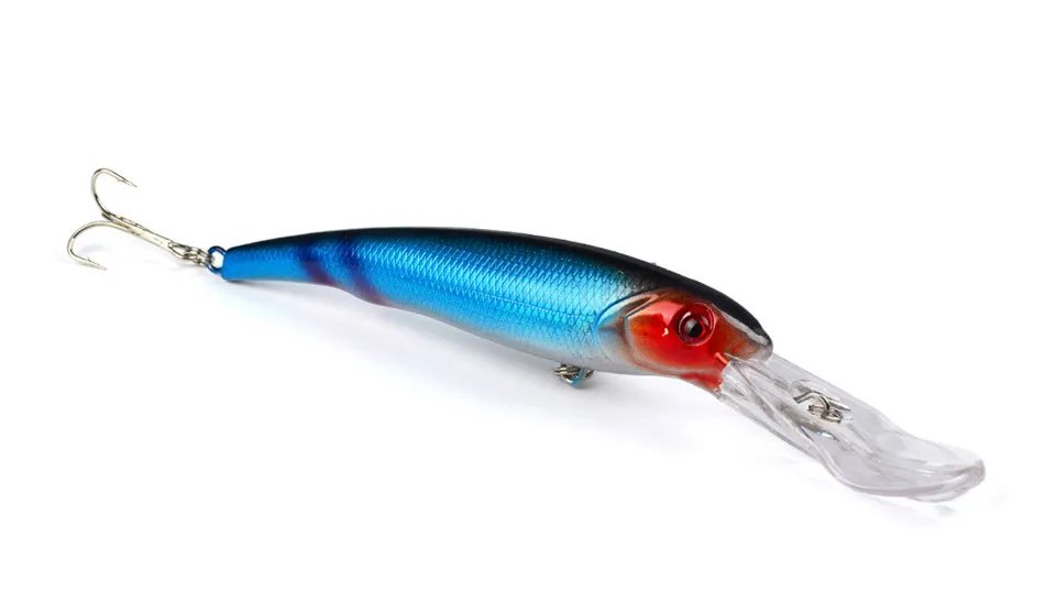 1PCS 16cm 28g Wobbler Fishing Lure Big Crankbait Minnow Peche Bass Trolling Artificial Bait Pike Carp lures Peche Fishing tackle 23