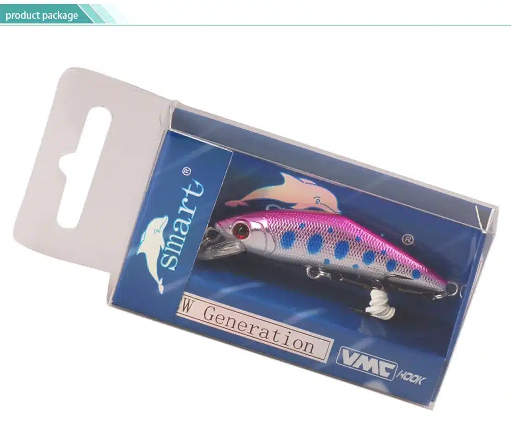 SMART Minnow Bait 50mm3.6g Sinking Hard Fishing Lure VMC Hook Isca Artificial Para Pesca Leurre Peche Fishing Wobblers Kunstaas 18