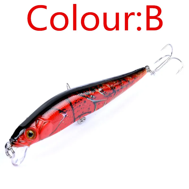 1Pcs 10cm 10g Minnow Fishing Lure Wobblers Crankbait artificiais para pesca Japan Hard Bait Swimbait fishing tackle FA-412 14