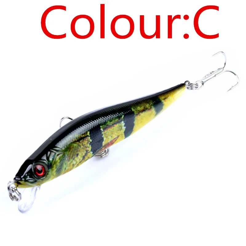 1Pcs 10cm 10g Minnow Fishing Lure Wobblers Crankbait artificiais para pesca Japan Hard Bait Swimbait fishing tackle FA-412 15