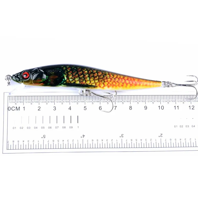 1Pcs 10cm 10g Minnow Fishing Lure Wobblers Crankbait artificiais para pesca Japan Hard Bait Swimbait fishing tackle FA-412 17