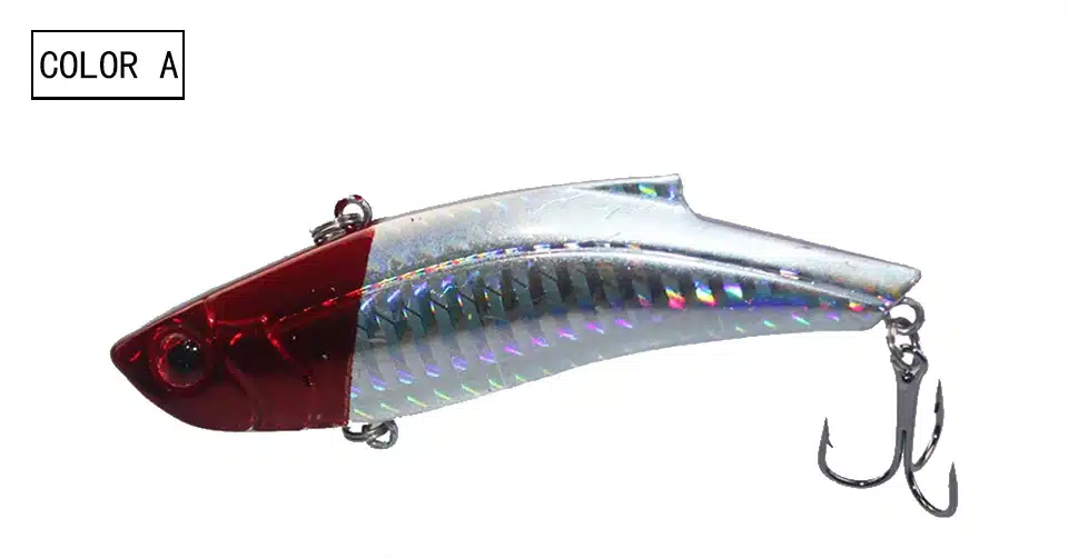 1Pcs 9cm 28g Fishing Lure VIB winter Ice Fishing Hard Bait Minnow Pesca Isca Artificial Bait Crankbait Swimbait Winter Fishing 12