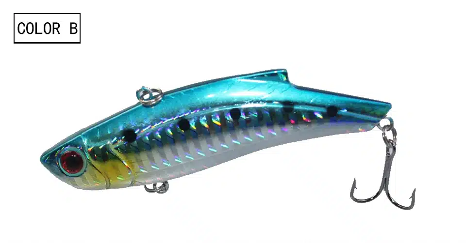 1Pcs 9cm 28g Fishing Lure VIB winter Ice Fishing Hard Bait Minnow Pesca Isca Artificial Bait Crankbait Swimbait Winter Fishing 13