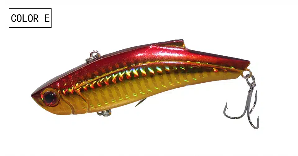 1Pcs 9cm 28g Fishing Lure VIB winter Ice Fishing Hard Bait Minnow Pesca Isca Artificial Bait Crankbait Swimbait Winter Fishing 16