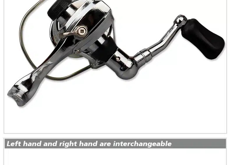 EMMROD HOT Mini100 Pocket Spinning Fishing Reel Alloy Fishing Tackle Small Spinning Reel 4.3:1 Metal wheel pesca Small Reel 7